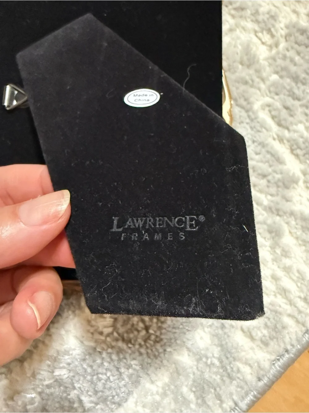 Lawrence Frames Metal Frame Romance Gold 5x7